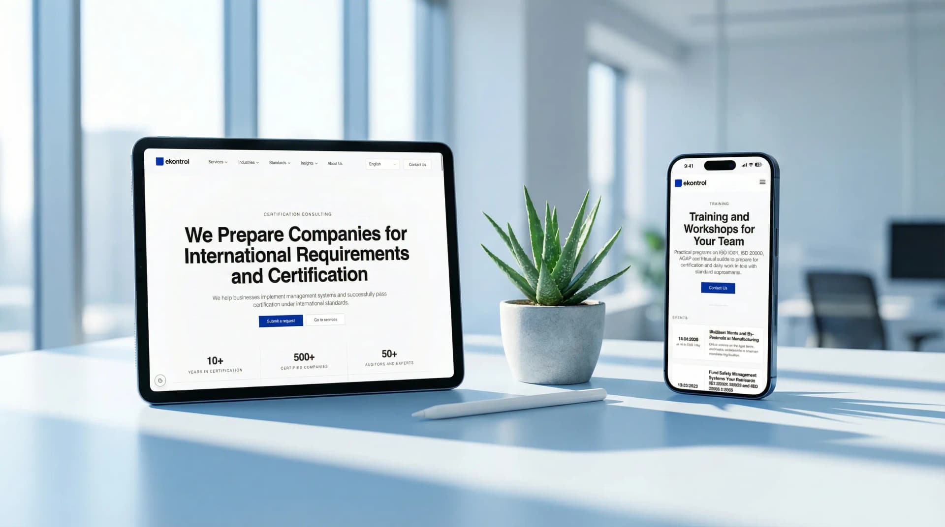 Corporate Website for Consulting Company